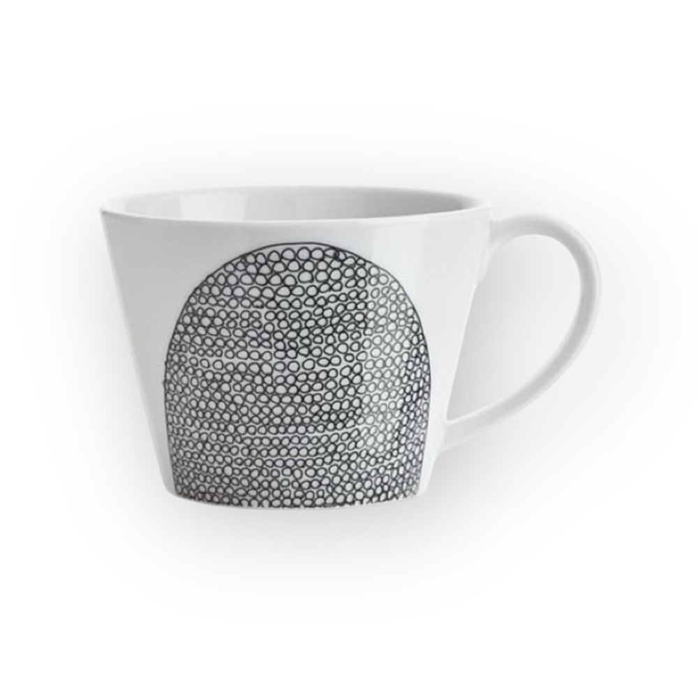 VHTF: new Crate & Barrel x Julia Rothman 𖧷 Leif Cup + Saucer 𖧷 Leaf Pattern - Picture 4 of 16